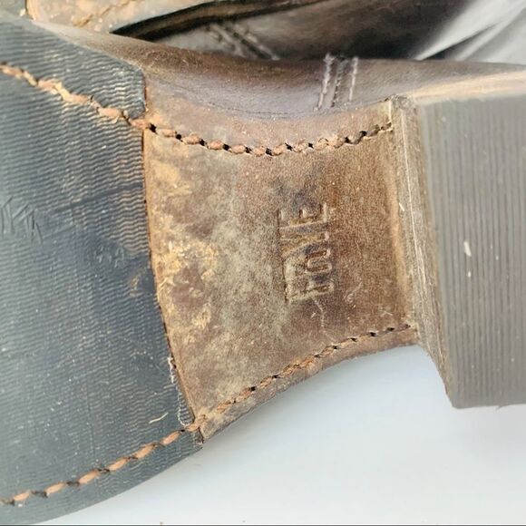 Frye Heeled Booties Sz 6.5 - Picture 7 of 10